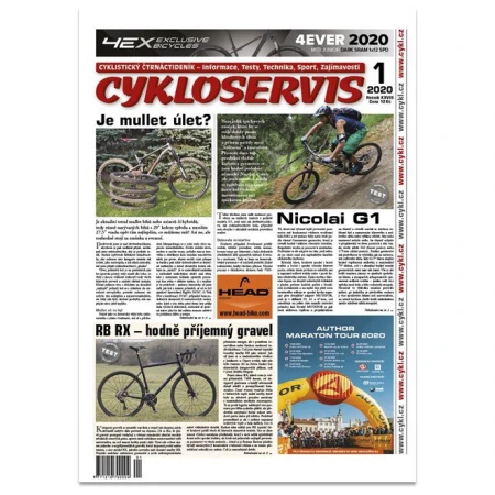 Cykloservis - aktuální číslo cyklistického časopisu