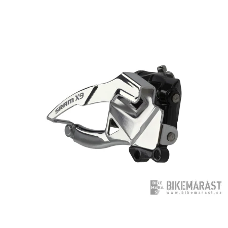 Přesmykač SRAM X.9, 10speed, spodní přímá montáž, horní tah, pro 39 zubů