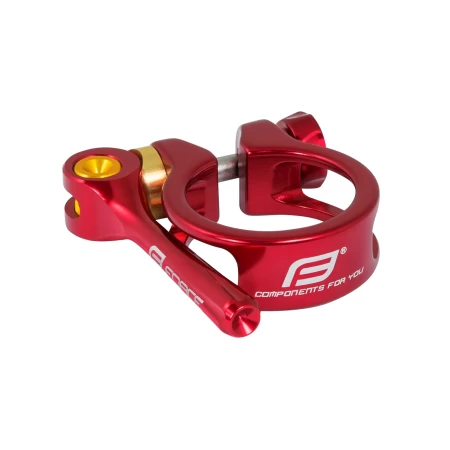 Sedlová objímka s rychloupínákem Force Tuning, červená