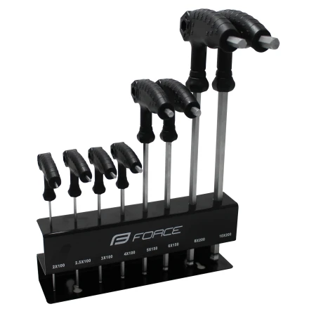 Sada inbusových klíčů Force 8ks + stojan