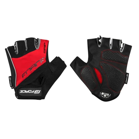 Rukavice FORCE GRIP gel červené
