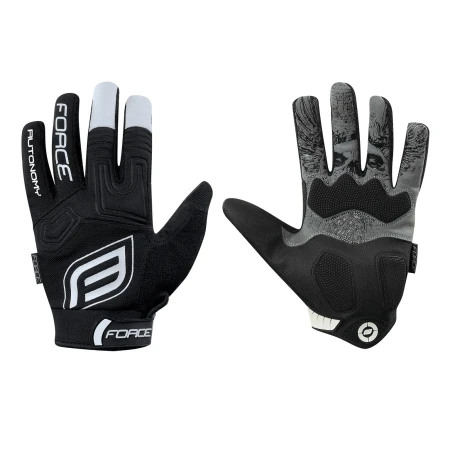 Rukavice FORCE MTB AUTONOMY černé