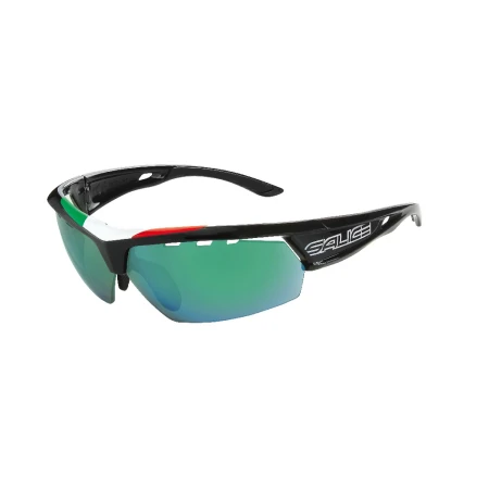 Brýle SALICE 005ITA black/RW green/transparent