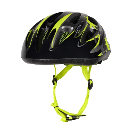 Přilba Force Lark dětská, černo-fluo