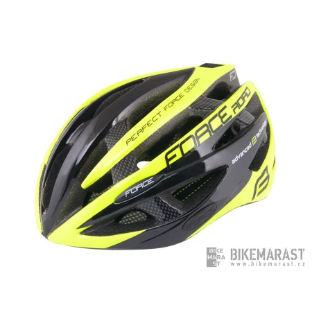 Přilba Force Road, černo-fluo