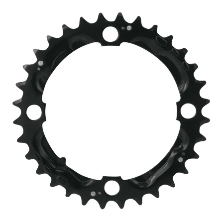 Převodník Force, 32 zubů cr-mo, černý, pro 9 kol.