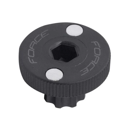 Stahovák Force pojistné matice integrované osy SH hollowtech II s magnetem