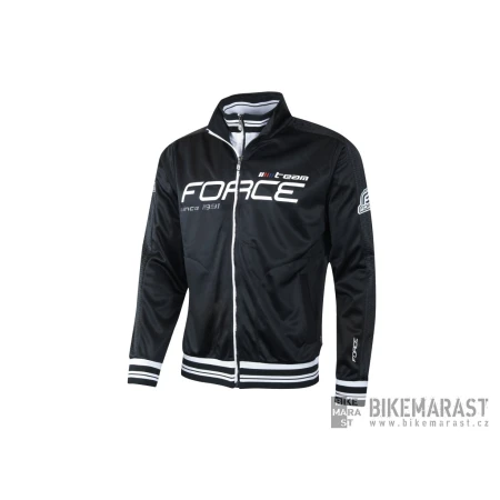 Mikina FORCE 1991 celopropínací černá