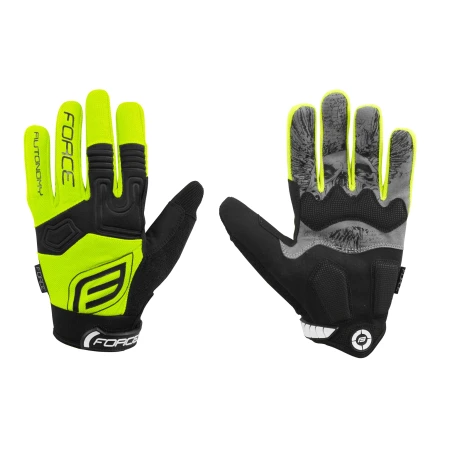 Rukavice Force MTB Autonomy, fluo