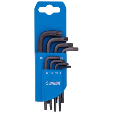 Klíče Torx Unior sada 8 ks v pouzdře 9 - 40