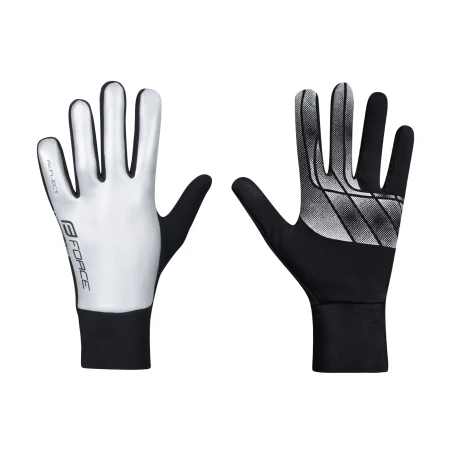 Rukavice Force Reflect jaro-podzim, celoreflexní