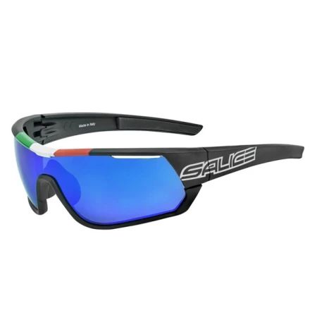 Brýle SALICE 016ITA black/RWblue/clear + orange