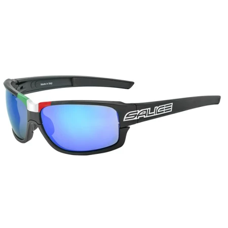 Brýle SALICE 017ITA black/RW blue/clear + orange