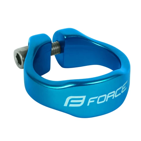 Sedlová objímka Force, Al, modrá