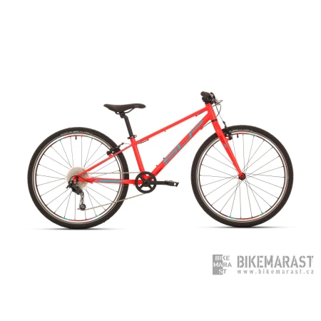 Dětské horské kolo Superior F.L.Y. 26 Matte Neon Red/Petrol Blue/Red - 2018