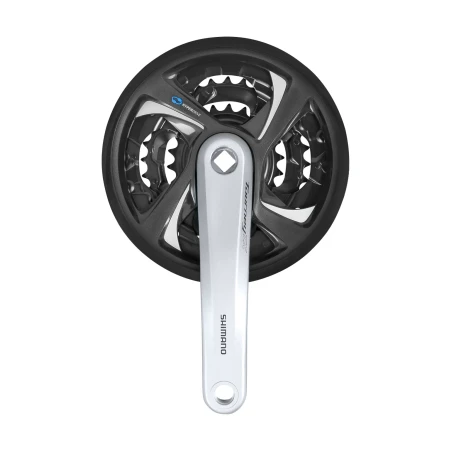 Kliky Shimano FC-TX801, pro 3x7/8speed, 42/32/22, stříbrné, 170mm + kryt