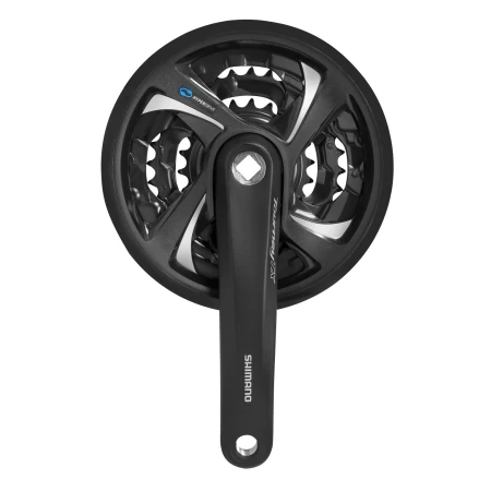 Kliky Shimano FC-TX801, pro 3x7/8speed, 42/32/22, černé, 170mm + kryt
