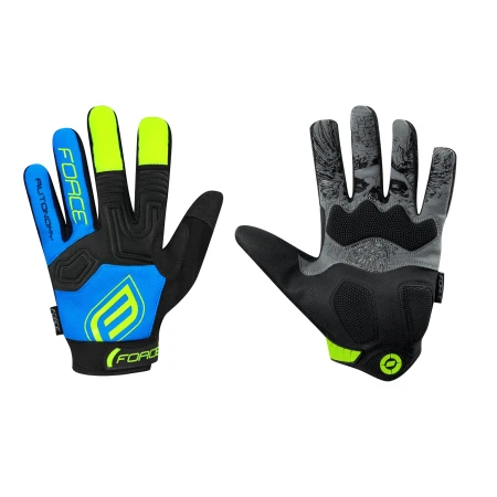 Rukavice Force Autonomy MTB 17, černo-modré