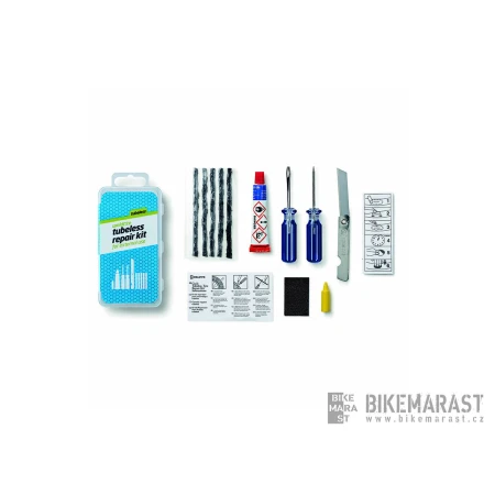 Sada opravná pro bezdušové pláště Weldtite Tubeless - sada 8 ks