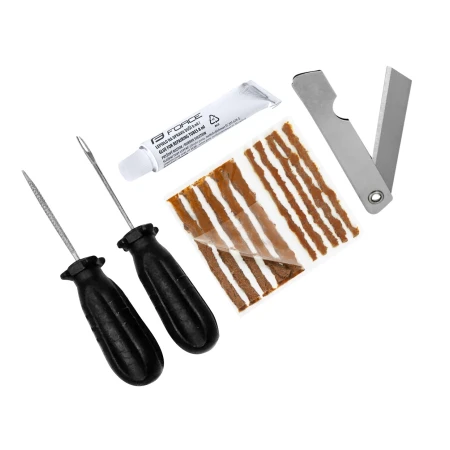 Sada pro opravu bezdušových plášťů s nářadím Force