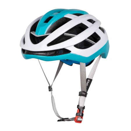 Přilba Force Lynx, bílo-tyrkysová