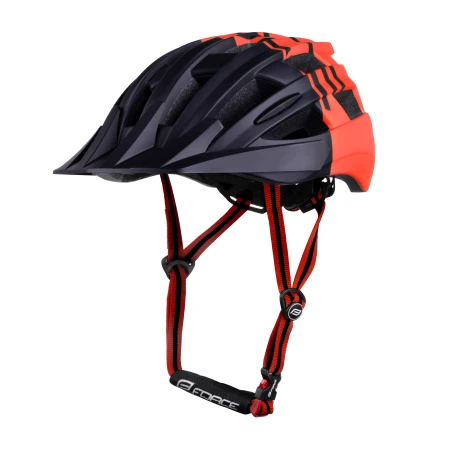 Přilba Force Corella, černo-červená