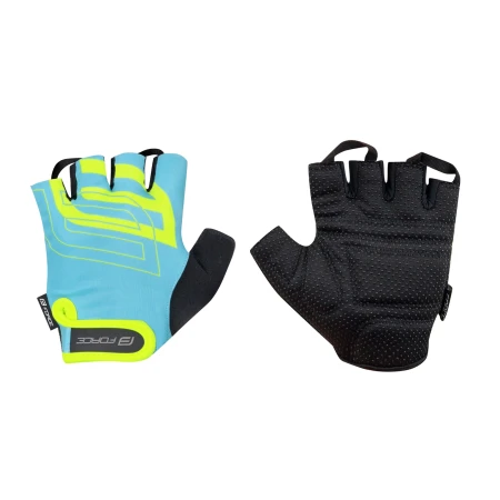 Rukavice Force Sport, modrá/fluo