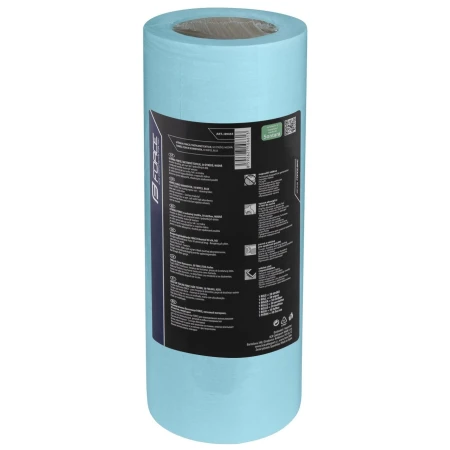 Utěrka z netkané textilie Force, 50 útržků, modrá