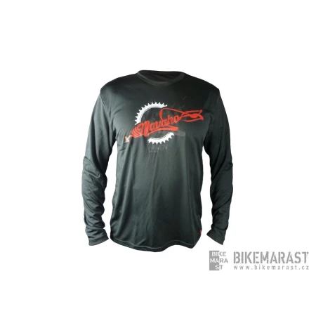 Volný dres HAVEN NAVAHO Long black/red