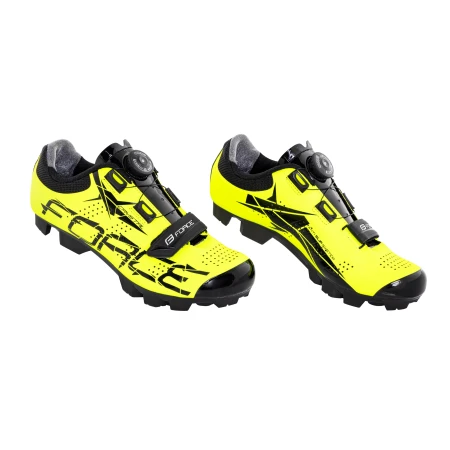 Tretry FORCE MTB CRYSTAL, fluo