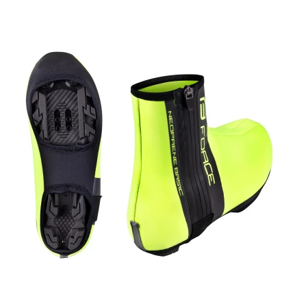 Návleky na tretry FORCE NEOPRENE BASIC, fluo