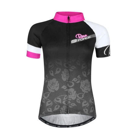 Dámský dres FORCE ROSE, černo-růžový