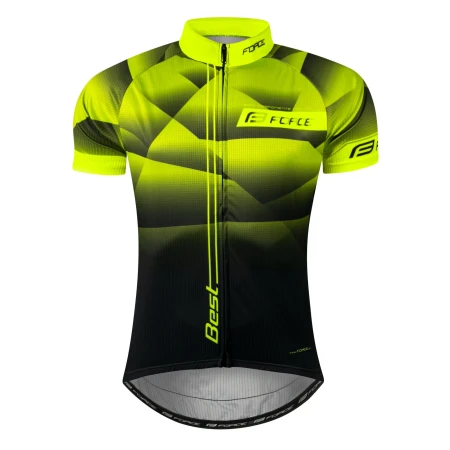 Dres FORCE BEST, fluo-černý