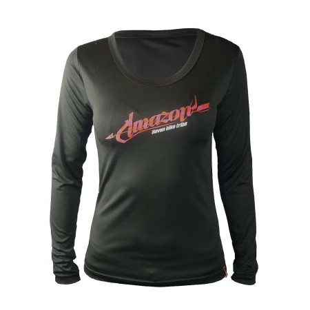 Dámský dres HAVEN AMAZON Long black/red