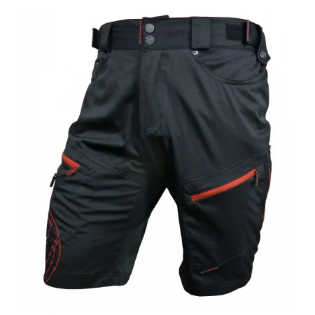 Kraťasy HAVEN NAVAHO Slimfit black/red