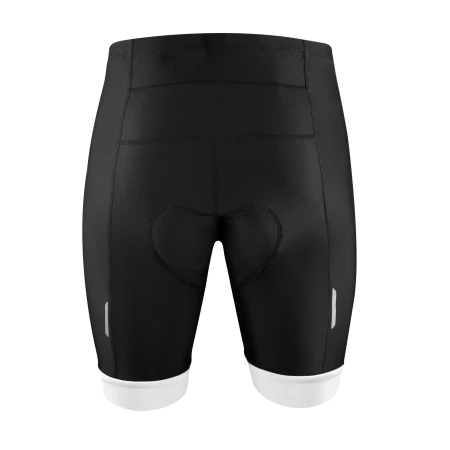 Dětské kraťasy FORCE KID do pasu s vložkou, černo-bílé