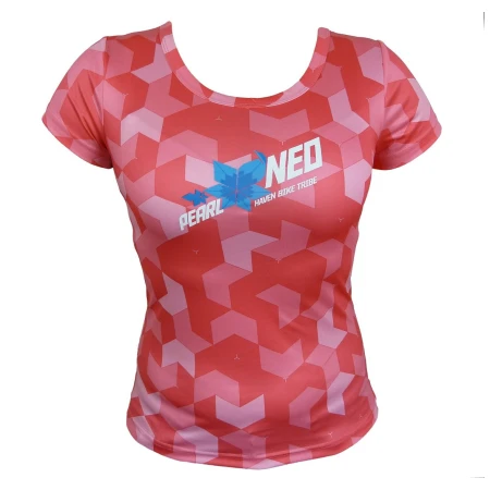 Dámský dres HAVEN Pearl NEO short Pink/Blue