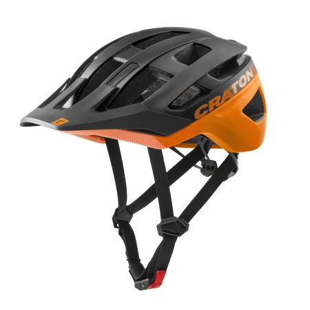 Přilba Cratoni AllRace Black-Neonorange Matt