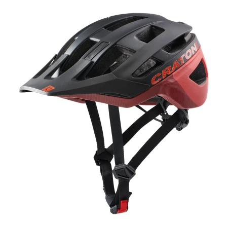 Přilba Cratoni AllRace Black-Red Matt