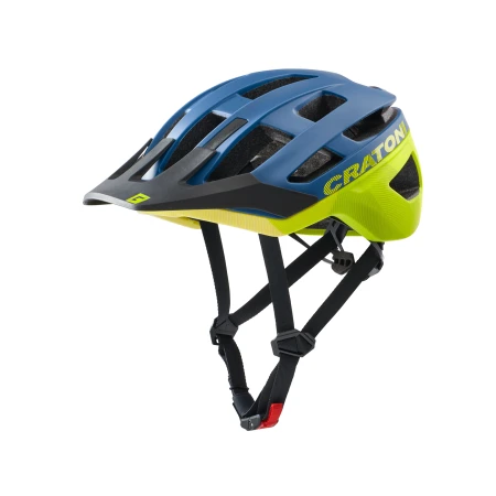 Přilba Cratoni AllRace Blue-Yellow Matt