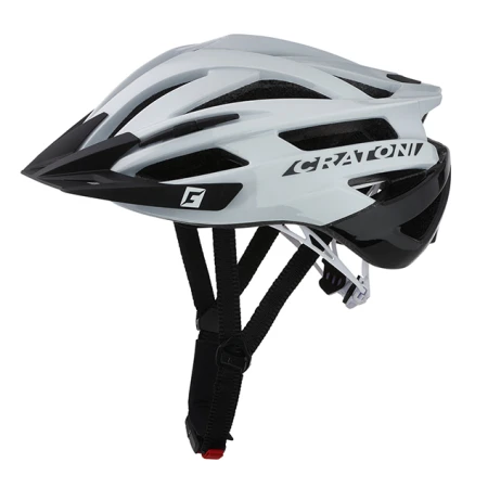 Přilba Cratoni AGRAVIC - white-black glossy