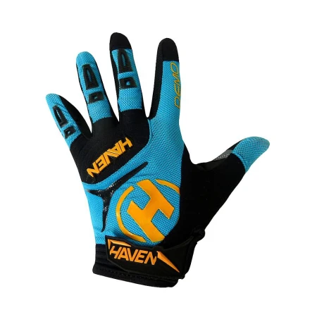 Dlouhoprsté rukavice HAVEN Demo blue/orange