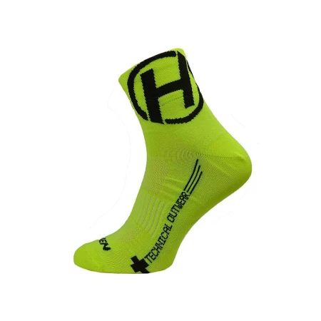 Ponožky HAVEN LITE Silver NEO yellow/black 2 páry