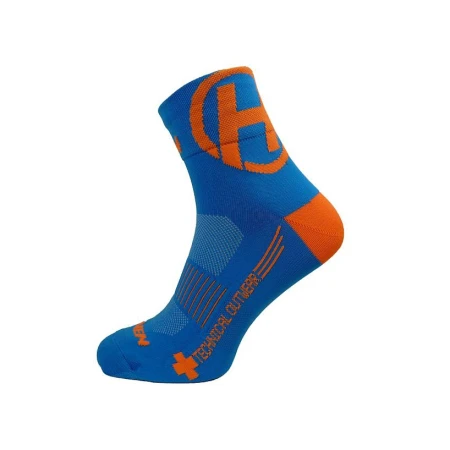 Ponožky HAVEN LITE Silver NEO blue/orange 2 páry