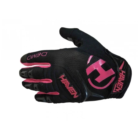 Dětské dlouhoprsté rukavice HAVEN Demo Long Kid black/pink