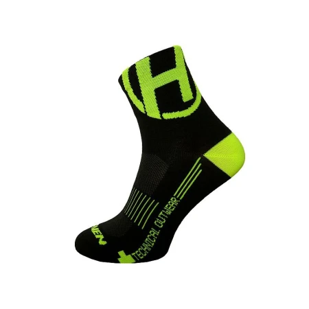 Ponožky HAVEN LITE Silver NEO black/yellow 2 páry