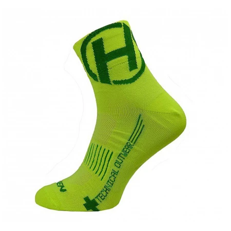 Ponožky HAVEN LITE Silver NEO yellow/green 2 páry