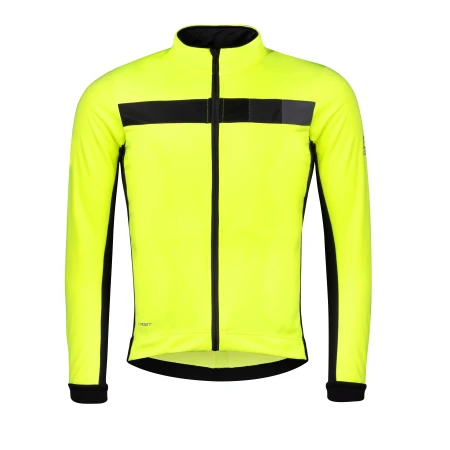 Bunda FORCE FROST softshell, fluo-černá