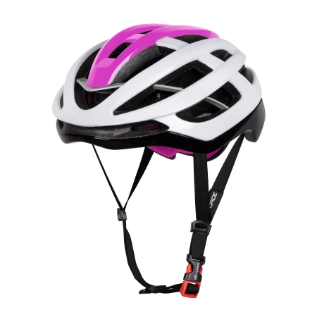 Přilba FORCE LYNX, bílo-růžová