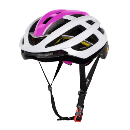 Přilba FORCE LYNX MIPS, bílo-růžová